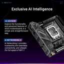 ASUS ROG STRIX B860-I GAMING WIFI B860 LGA 1851 mITX Mini-ITX motherboard, Intel Core Ultra Series 2 Ready, Advanced AI ready, 10+1+2+1 stage, DDR5, 2.5G LAN, WiFi7, M.2, Thunderbolt 4, USB Type-C