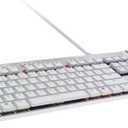 Logitech G815 LIGHTSYNC Full-Size Wired Mechanical GL Tactile Switch Gaming Keyboard - White