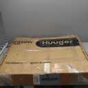 Huuger 55 x 28 Large Electric Standing Desk, Height Adjustable Copmuter Desk, 27.6" Deep Desktop, Stand up Gaming Office Table with 2 Hooks, 3 Preset Heights, for Home Office, White