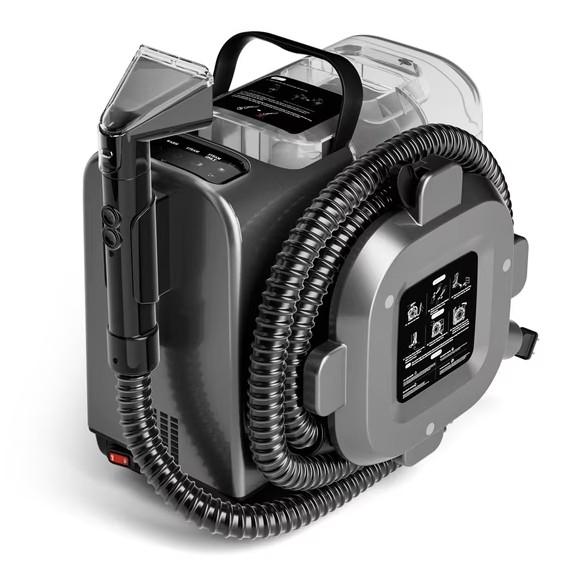 Portable Carpet Cleaner Machine with Steam and Heating Techology,15Kpa Powerful Suction with Versatile Tools for Pets, Couch, Car,Self-Cleaning
