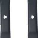 2PCS YTH22V46 46 inch Mower Blades Compatible with Craftsman, Husqvarna, Poulan Z246 YTH20K46 YTH21K46 YTH22K46 YTA22V46 RZ4623 YT3000 with 46'' Deck Replace OE 405380, 532405380