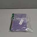 Clever Fox Food Journal Spiral - Daily Food Diary, Meal Prep Planner to Track Calories & Nutrients, Weight Loss Tracker Notebook (Lavender) (A5 (5.8'' x 8.3''))