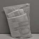 Breathable Back Brace for Women & Men - Comfortable Lower Back Pain Relief & Posture Corrector Support Belt to Relieve Pain and Improve PostureGray,XXX-Large (Grey)