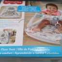 Fisher-Price Portable Baby Chair Sit-Me-Up Floor Seat with Developmental Toys & Machine Washable Seat Pad, Rainbow Showers