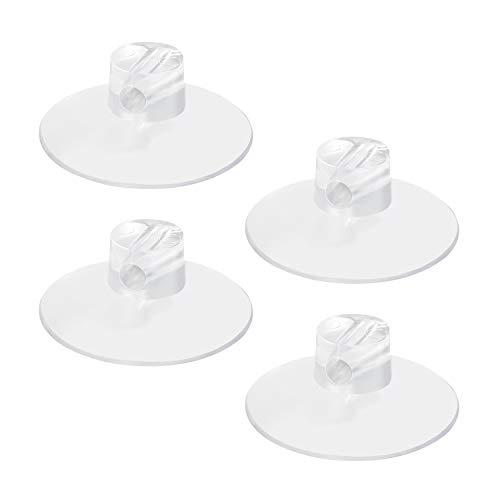 ChengFu 3 Pack Bathroom Shower Caddy Connectors Suction Cups, Heavy Strength Clear Suction Cups Compatible with Zenna Home, Simple Houseware, GeekDigg, Plumboss, Splash Home