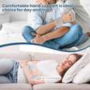 Resting Hand Splint Stroke Hand Brace with Finger Separators, Night Immobilizer Wrist Finger Brace with Sling for Carpal Tunnel & Stroke Recovery (S-Right)