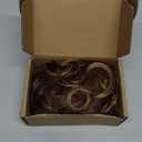 REECHO 12" Ponytail Extension, Classic Loose Curly Wavy Claw Clip Pony tails Hair Extensions Hairpieces for Women - Chestnut Brown with Highlights