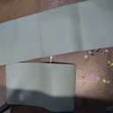 AUTODECO Kitchen Mats and Rugs Set of 2 - Cushioned Anti-Fatigue Kitchen Rug for Floor Washable 17"x29" +17"x59", Light Green