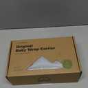 KeaBabies Baby Wrap Carrier  All in 1 Original Baby Carrier Newborn to Toddler Sling, Easy to Wear, Hands Free Bonding, Lightweight, Breathable Infant Wraps (Light Heather)