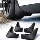 Tesla Model 3 Mud Flaps 2019-2022, Premium All-Weather Splash Guards No Drill OEM Fit, Heavy Duty TPE Front & Rear Mudguards for Tesla Model 3 Accessories (4PCS)