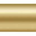 Zeerobee Curtain Rods for Windows 48 to 84, Gold Curtain Rod, Adjustable 1 Inch Heavy Duty Outdoor/Indoor Modern Drapery Pole, 32"-86"