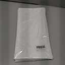 2 x URMONA Plastic Tablecloth Disposable, 2 Pcs - 54" x 108" Table Cloth Rectangle Table, Waterproof, Suitable for Parties, Picnics, Weddings, and Camping(White)