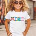 3 x Dad Shirt Mom Shirt Comic Film Tee Women Family 2025 Matching Shirts Adventure Trip Clothes Summer Travel Tops (White)