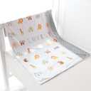 2 x Baby Blanket for Unisex Boys Girls, Ultra Soft Nursery Minky Blankets for Crib and Stroller with Dot Backing, Lovely Neutral Baby Gifts for Infant Newborn Toddler, 30 * 40 inch, Animal
