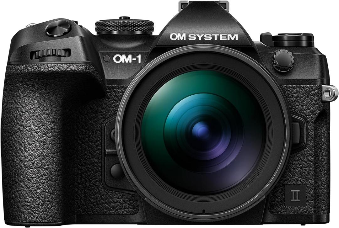 OM SYSTEM Olympus OM-1 Mark II Micro Four Thirds System Camera M.Zuiko Digital ED 12-40mm F2.8 PRO II Lens kit Weather Sealed Design, 