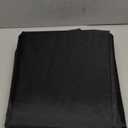 HIRALIY 20 Mil Heavy Duty Waterproof Tarp, 12x15ft Black Tarpaulin with Reinforced Webbing Loops, Multipurpose Oxford Canvas Tarp for Firewood, Roof, Camping, Pool