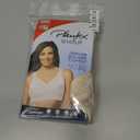 Playtex Women's Wireless Bra, 18 Hour Plus-Size Bras, Full Coverage, Smoothing, 4693, Single or 2-Pack (46D, Natural Beige)