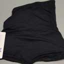 Darong Womens Padded Tube Tops Bulit in Bra Strapless Crop Tops Bandeau Double Lined Basic Going Out Tank Top (X-Small, Black)