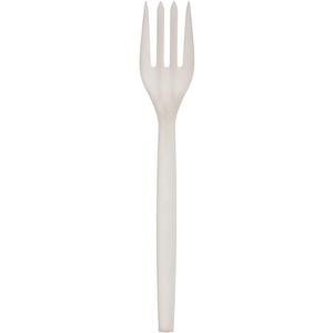 Eco-Products EPS002 Plant Starch Fork - 7-Inch, 50/PK, 20 PK/CT (ECOEPS002)