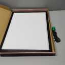 Zocelight Rechargeable A3 Light Box for tracing,Diamond Art Light Board with 4 Magnets,Wireless Light Pad for Diamond Painting,Ultra Bright Light Table for Drawing, Sketching, Animation (Black)