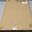 18x27 inch Large Modern Feather Leaf Shape Wall Clock for Living Room Decor, White Unique Silent Decorative Art Clock for Home Bedroom Office Dining Kitchen