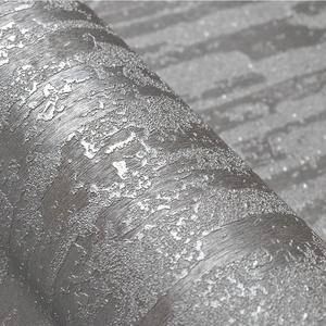 yaretzy Silver Grey Peel and Stick Wallpaper Contact Paper Wallpaper Removable Bedroom Furniture Embossed Sticky 3D Self Adhesive 20.8inch x 119inch