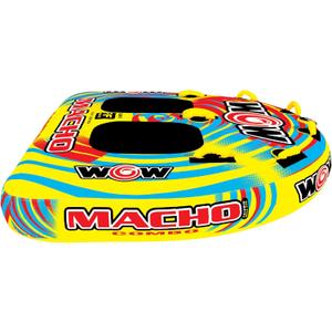 WOW Sports Macho Combo Towable Tubes for Boating, Accessories for Tubing, Water Tube for Boats