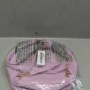 KKXIU Girls Initial Bowknot Cute Mini Backpack Small Women Daypacks, Personalized Trendy Stuff Gifts for Kids and Teen - Purple - L