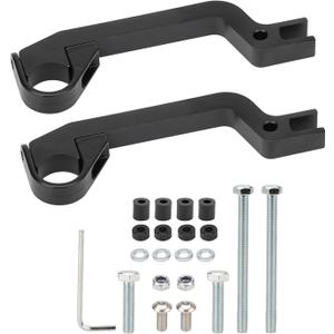 LKV 34452 Handguard Mount Brackets Kit Replace for PowerMadd Sentinel HandGuards Universal Fit for Snowmobiles ATV MX Motorcycle Mount