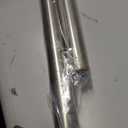 Ivilon Drapery Window Curtain Rod - End Cap Style Design 1 Inch Pole. 72 to 144 Inch Color Brushed Nickel