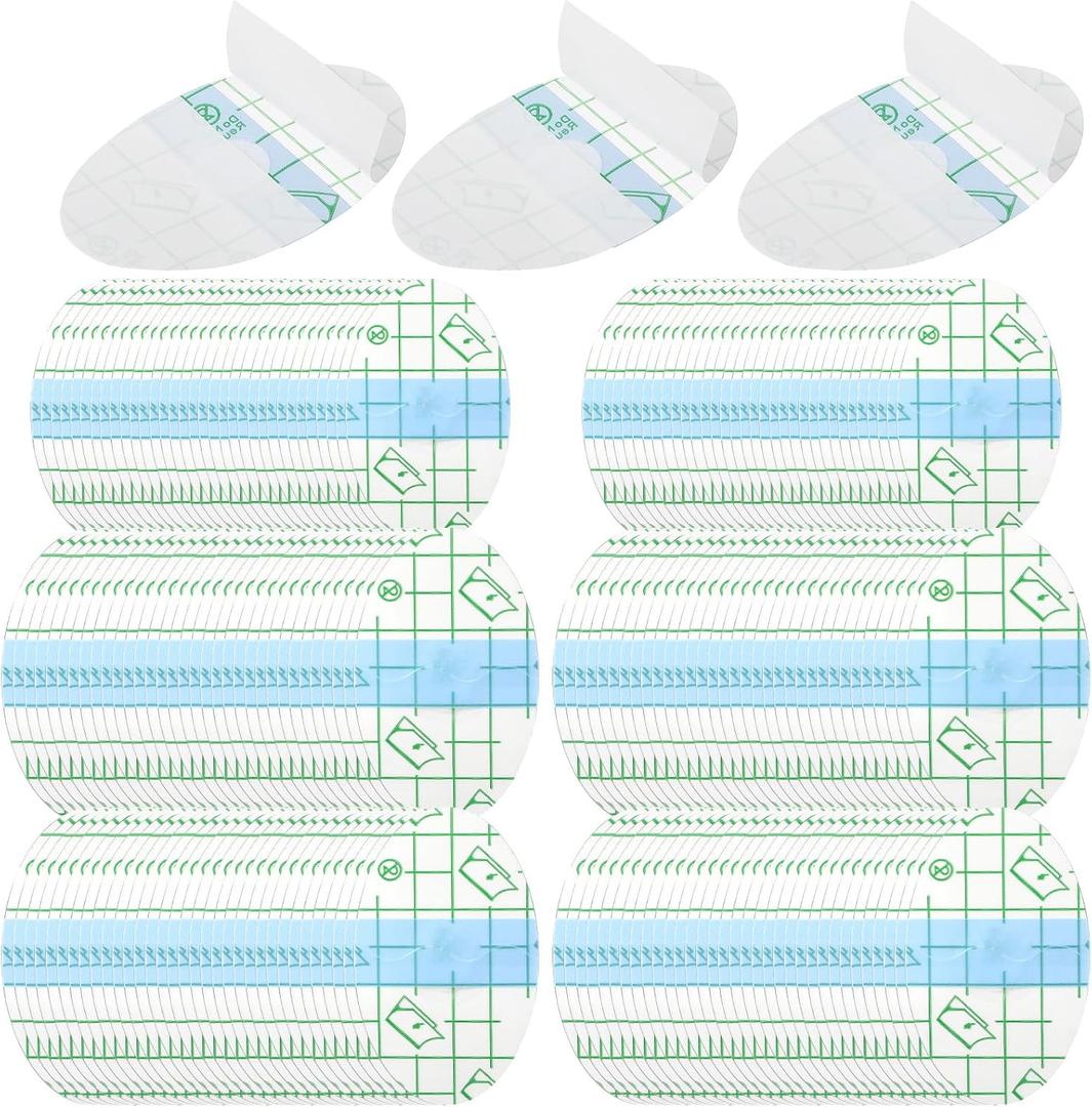 120 Pcs Waterproof Ear Stickers Disposable Ear Cover for Shower, Swimming Ears Stickers Ears Protection for HairWashing, Swimming, Bath and Other Water Sports