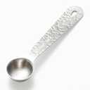LEIFENY 1PCS 1/ 2tbsp(1.5tsp, 7.5ml) Single Measuring Spoon, Stainless Steel Embossed Measure Scoop Only, Individual Spoon for Cooking and Baking
