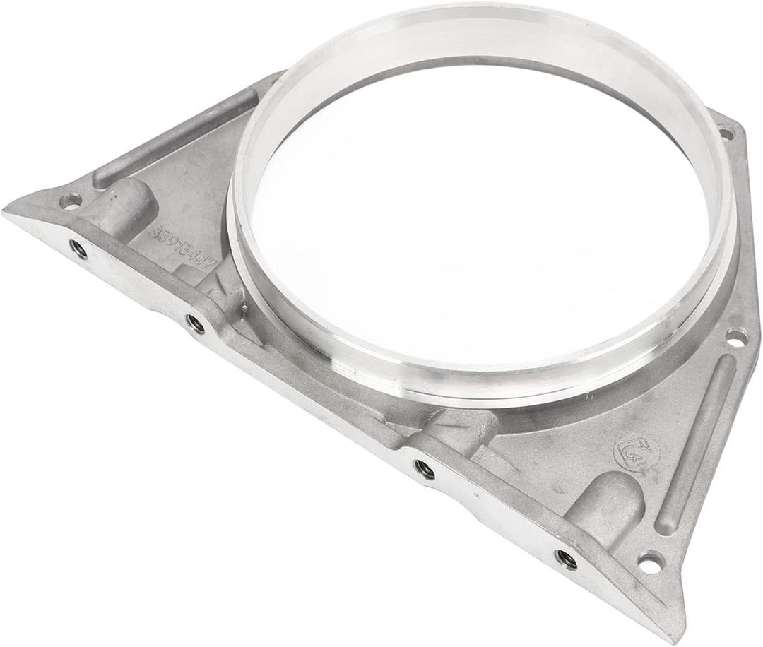 Rear Crankshaft Seal Housing, Metal Alloy + Paper Rear Crankshaft Seal Housing with Gasket, 3936904 3936895 3913447 for Dodge for Cummins 5.9L 89-02