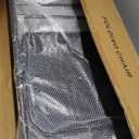 2 Pack Folding Chairs with Leather Padded Cushion and Back, Metal Black Foldable Chair for Indoor Outdoor, Commercial Stackable Guest Chairs for Office Events Wedding Party Kitchen Dining