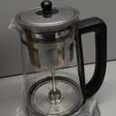 KIDISLE Percolator Coffee Pot Electric Coffee Maker, Brews 2–10 Cups, Auto Keep Warm, Stainless Steel Basket, Borosilicate Glass, Easy-Pour Spout, Cool-Touch Handle