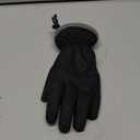 rivmount Kids Ski Gloves Touchscreen Waterproof Warm for Boy Girl Youth Outdoor Skiing Cycling Snow Winter (L(8-10Y), Black)