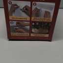 Noiclub Christmas Tree Collar, Adjusted Christmas Tree Base Cover for Artificial Trees, Knit Red Rustic Farmhouse Xmas Tree Ring Skirt for 6ft 6.5 ft 7ft 7.5ft Tree