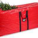 (Not Made In China) Christmas Tree Storage Bag 9ft Tree, Fits Up To 9 Foot Artificial Tree, Durable Handles With Tear Proof And Waterproof Proof Heavy Duty Tarp