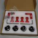 4-Pack Corner Clamps 90 Degree, 2.32"x2.32" Mini Aluminum Alloy Right Angle Clamps, Woodworking Positioning Squares for Cabinets, Drawers, Tables, Picture Frames, Boxes