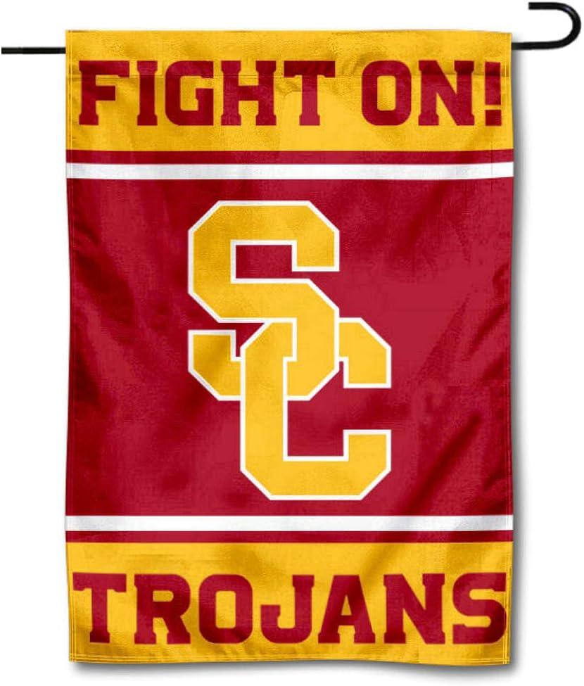 College Flags & Banners Co. USC Trojans Fight On Garden Flag