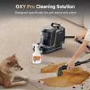 Uwant Carpet Cleaner Machine with Steam&Hot&Cold Water System 18Kpa Powerful Suction Upholstery Cleaner Machine with Pet Pro Cleaner for Pets, Carpet Steam Cleaner Set of 1