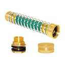 Joywayus Barrel Connector Kit（One 3/4" GHT Female Garden Hose Cap, One 1/2 NPT Female-3/4GHT Male Water Tank Connector Theaded Bulkhead Fitting and One 5.5 inch hose)