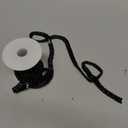 PEARLY JUN 3 Yards 3 Rows Black Rhinestone Chain Bling Crystal Trips Diamond Applique Silver Fringe Trim for Crafts Dress Applique Clothing Sewing Embellishments