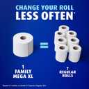 Charmin Ultra Soft Cushiony Touch Toilet Paper, 6 Family Mega XL Rolls = 42 Regular Rolls