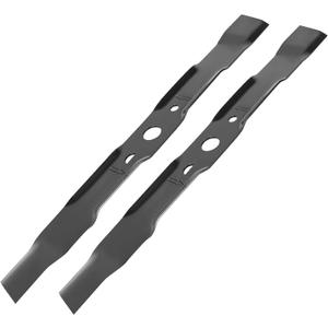 Earthtec 996516001 Mower Blades Replacement for Ryobi Lawn Tractor RY48110 RY48111 RY48112 Lawnmower Replace (2 Pcs)