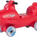 Step2 Sky Rider Kids Push Car, Foot Powered Ride On Toy, Practice Balance with 4 Wheels, Track Not Included, Made of Durable Plastic, Max Weight 50 lbs., for Toddlers 2-5 Years Old, Red