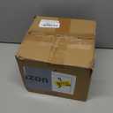 Goldenwarm Keyed-Alike Exterior Door Knobs with Key, Zinc Alloy Matte Black Door Knobs Exterior, Locking Doorknob with Lock and Key, Bedroom (2 Pack) (Entry)