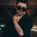 Trendy Square Sunglasses for Men Women Fashion Thick Rectangle Sun Glasses UV Protection Shades Designer Style (Black)