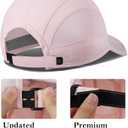 GADIEMKENSD Quick Dry Run Hat Cooling Breathable Mesh (Pink, M)