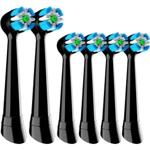 iO Replacement Heads Compatible with Oral B iO, 6 Pack Toothbrush Heads Compatible with iO 2/3/4/5/6/7/8/9/10 Series Electric Toothbrush